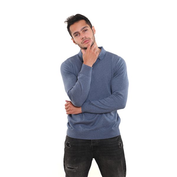 پلیور مردانه اسپرت سرمه ای