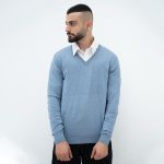 پلیور یقه هفت مردانه