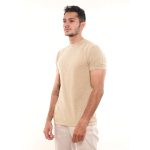 خرید تیشرت بافت یقه گرد