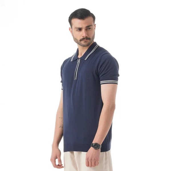 خرید تی شرت نیم زیپ