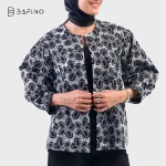 مانتو پارچه‌ای زنانه sara