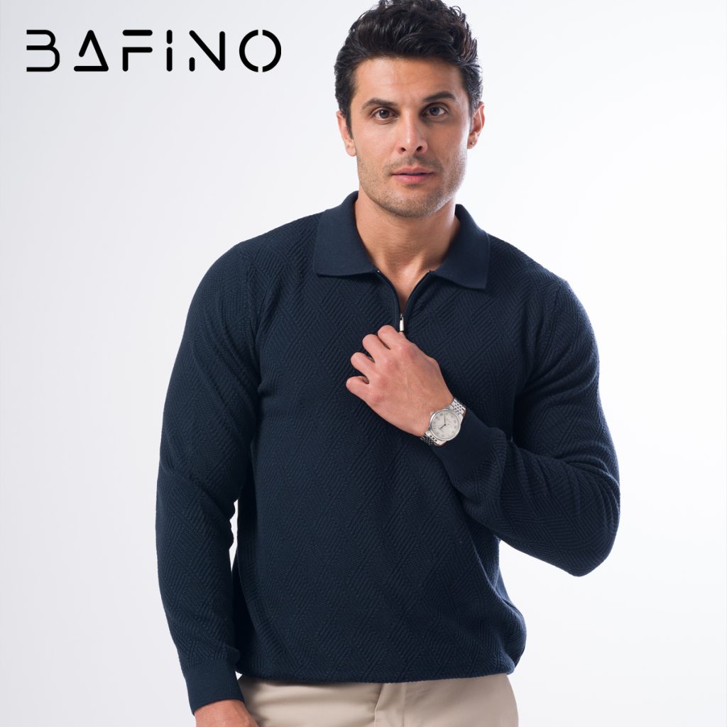 پلیور نیم زیپ مردانه عمده