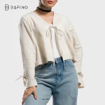 کت کوتاه جلو گره‌ای tersa